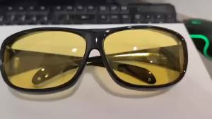 New Windproof and Sand Proof Safety Glasses for Night Driving European and American Style