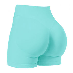 Seamless Sporty Peach Butt Short Shorts Women Running Tight Butt Yoga Pants Fitness Three-Quarter Length Pants Gym Shorts