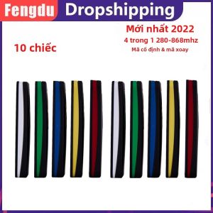 10 CÁI Bộ Điều Khiển Từ Xa Cửa Nhà Để Xe Đa Tần Số 280-868 MHz Tương Thích Với 433 MHz 868 MHz Hoạt Động Cho Nhiều Thương Hiệu