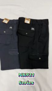 921 ( SIZE 28-50 ) SELUAR CARGO KERJA KAIN TEBAL POKET TEPI LELAKI / MENS WORKING CARGO PANTS STRAIGHT CUT 921 SERIES