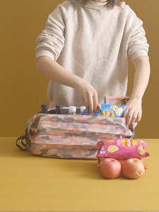 Super Light Weight Easy Carry Reusable Foldable Shopping Bag Recycle Sling Bag Big Capacity Travel Use Grocery Bag 折叠购物袋