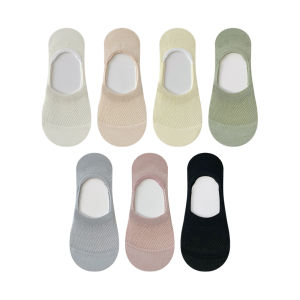 JIAZINI | Anti-Slip Breathable Summer Thin Cotton Bottom Boat Socks