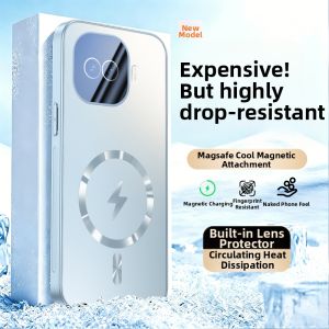 SIMERST | Magnetic Drop-resistant Sandblasted Protective Phone Case