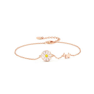 AGATHA | Chic French Design Daisy Charm Bracelet