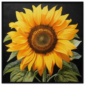 Tranh treo tường tranh dán tường hoa hướng dương tranh decor tranh phong thủy. CGI-115