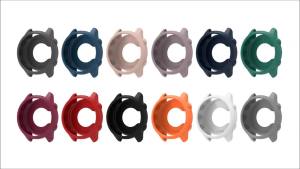 Band & Case For Garmin Forerunner 255 265 Smartwatch Silicone Bracelet Strap Frame Cases Watchband Accessories