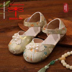 DRAGON-FLY | Traditional Chinese Style Summer Embroidered Sandals