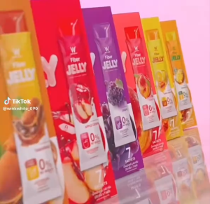 Thailand W Wink White Collagen Jelly Detox Fiber collagen vit-c 0% sugar Made In Thailand Product