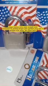 Gembok Leher Panjang 30mm 40mm 50mm 60mm Anti Rust Anti Maling Anti Karat 30 mm 40 mm 50 mm 60mm