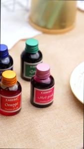 30ml Pure Colorful Fountain Pen Ink Universal Refill No Clogging Smooth Writing Ink Stationery for School Office Daily Writing ﻿