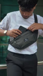 Prison - Waistbag Pria Tas Selempang Pria Anti Air | AXEL Waistbag