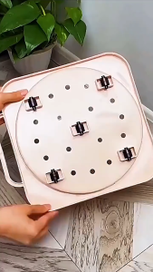 Multifunctional Gas Tank Tray Gas Cylinder Base Holder with Wheels Gas Rack Base Holder Kitchen Tool Moveable Shelf Rack