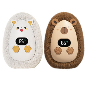 Plush Hand Warmer Electric Hand Warmer 3 Temp Adjustable Mini Hand Warmer Heater Cartoon Portable Hand Heater for Winter