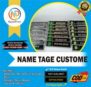 Name Tage Custom