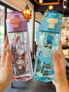 Sanrio Childrens Water Cup Portable School Use First Grade Girls Straight Drinking Cup New 2025 Design Daily Gift