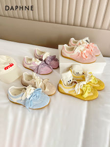 Daphne | Lightweight Lace-up Double Shoelace Multi-color Flat Leisure Shoes