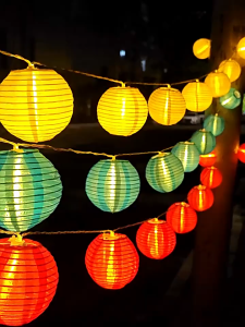 Set Lồng Đèn Mini Nhiều Màu Dùng Trang Trí – Combo 10–20 Cái – Phù Hợp Tết Noel Trung Thu.