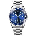 Relo Quartz Business Watches Mens Stainless Steel Band Wristwatch Men Watch. 