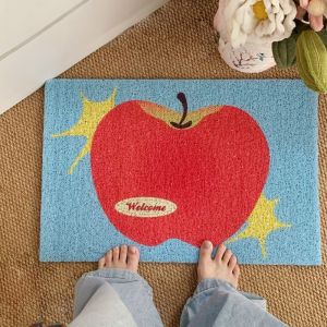 Tawii. พรมปูพื้น พรมเช็ดเท้า พรมห้องน้ำ พรมปูพื้นห้อง ผ้าเช็ดเท้า พื้นผ้าซับน้ำเช็ดเท้าได้ดีกันลื่น