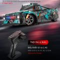 Tỉ Lệ 1/16 RC 4 Bánh Drift Xe Có Đèn LED Chiếu Sáng Tốc Độ Cao Xe Điều Khiển Từ Xa Cho Trẻ Em Và Bé Trai Lốp Có Thể Thay Thế Được. 