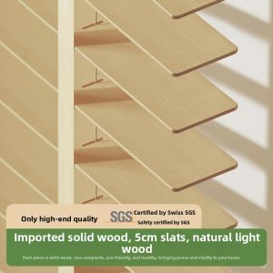 KAMUANG | Smart Electric Vintage Wooden Blinds
