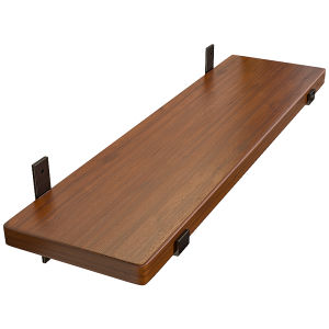 SUOBAI | Vintage Solid Wood Wall Shelf