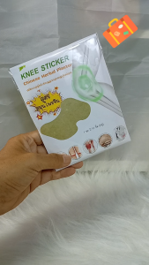 ซื้อ 2 แถม 1 (ได้ 3 แพ็ค) HBS Knee Chiness Herbal Stricker Patch 12ชิ้น/แพ็ค แผ่นสติกเกอร์แปะหัวเข่า