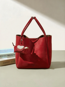 Josiny | Red New Large Capacity Tote Bag