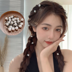 Pearl Hair Clip Hair Accessory Girls Side Braid Decoration Headwear Hair Buckle Fairy Little Pearl Hair Snap Clip