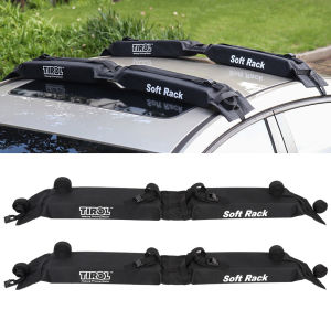 Universal Soft Auto Car Roof Rack Outdoor Rooftop Luggage Carrier Load 60kg Luggage Rack Collapsible Car Luggage Rack