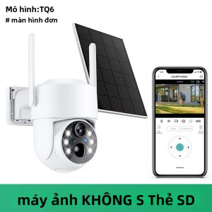 Camera Năng Lượng Mặt Trời WiFi ICSEE 4K 8MP Ngoài Trời Hai Ống Kính Hai Màn Hình Giám Sát Video HD Với Khả Năng Phát Hiện Người 5MP Thời Gian Chờ 365 Ngày