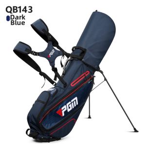 PGM GOLF | Waterproof Foldable Base Portable Golf Stand Bag with Insulated Beverage Pocket