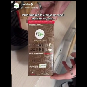 Little’s Flavour Infused Coffee Aluminium Capsules - Protella coffee collagen - creatine (Nespresso Compatible)