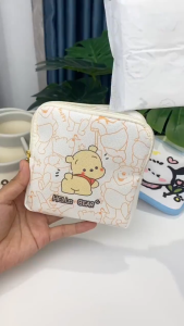Sanitary Pad Storage Bag Cartoon 🌸 帕恰狗维尼卫生棉收纳包 Beg Simpan Tuala Wanita Kartun Beg Serbaguna Mekap Multipurpose Storage Bag Makeup