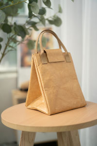 DuPont Paper Lunch Bag Waterproof Thermal Aluminum Foil Portable Handheld Lunch Box Bento Bag Customizable Outdoor Picnic