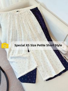 ZIYAN | Retro Floral Cotton Linen Pants Trousers