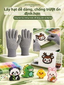 TAODUN | Găng Tay Chống Nóng Bền Không Trượt Màu Xám Nhẹ Dùng Cho Thủ Công