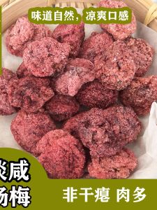 Simple Ingredient Lightly Salted Sour Sweet Plum Dried Fruit No Food Additives  Plum Specialty from Yongtai Fujian Snack