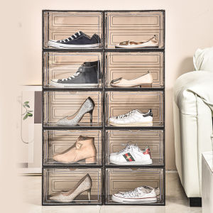 Transparent Magnetic Dustproof Thick Storage Box Large