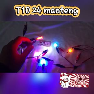 SEPASANG Lampu LED T10 24v Manteng Lampu Seri Kota Senja Truk Bis Bus 24volt 24 Volt Standby
