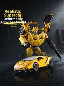 SHENMISHAONIAN | Toy Transforming Robot Car Boys Display Gift