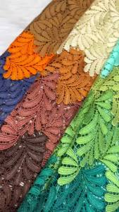 2026 High Quality African Water Soluble Lace Fabric Luxury Nigerian Guipure Cord For Woman Party Dress Fabric Sewing