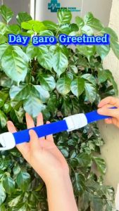GREETMED Adjustable Blood Collection Strap with Velcro Closure 45cm - Multi-Color Elastic Injury Support Brace