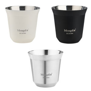 MONGDIO | Double-Layer Heat-Resistant Espresso Cup