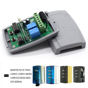 Universal 433.92MHz Garage Door Receiver Relay For PUJOL VARIO MARS OCEAN MARTE P215 NEO TWIN Remote Control