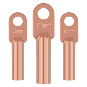 YUANYING | Copper Crimp Terminal Lugs Tinned Oil-Blocking Copper Wire Connectors for High Voltage Cables