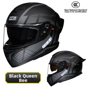 BONINGYU | Bluetooth Dual Visor Large Spoiler Full Face Helmet