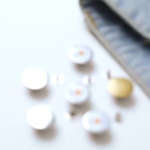 30/40 Buah Paket Kancing Celana Jeans Jaket Jins Baju Model Tanpa Dijahit Button Bisa Dilepas