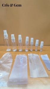200pcs Shrink Wrap Plastic Packaging Shrinkable Plastic Sealer Film for Spray Bottle Container