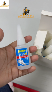 Nasara 1 Box Daizen 419 Flex Bond Shoe Glue Flexible Adhesive For Rubber Leather Sole Repair 20g Gam Kasut Fleksibel